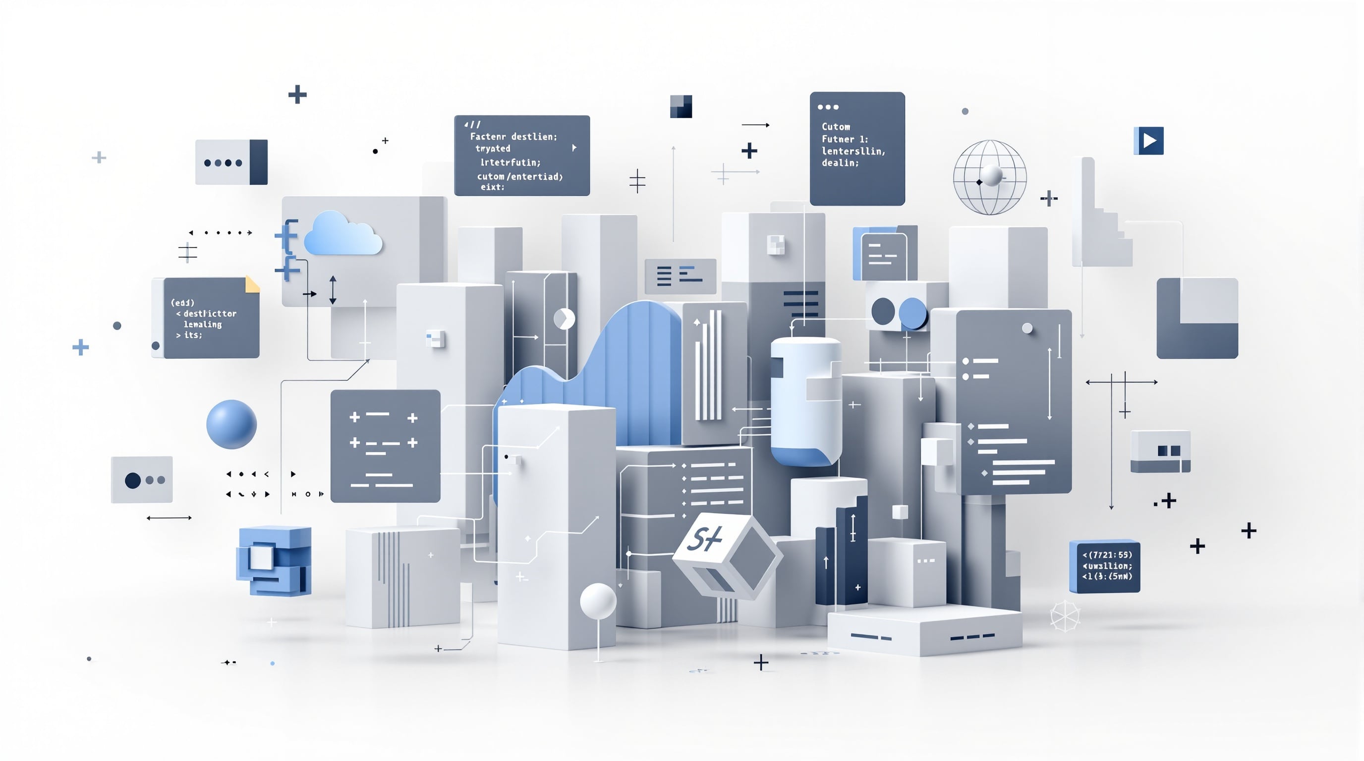 Custom development and code visualization